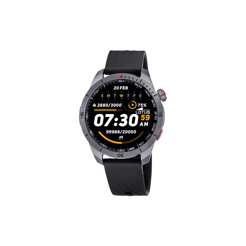 SMARTWATCH LOTUS SMARTIME PASO X COM GPS INTEGRADO 50209/1