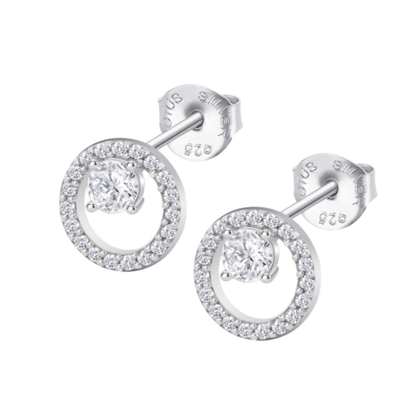 Brincos LOTUS SILVER LP3080-4/1