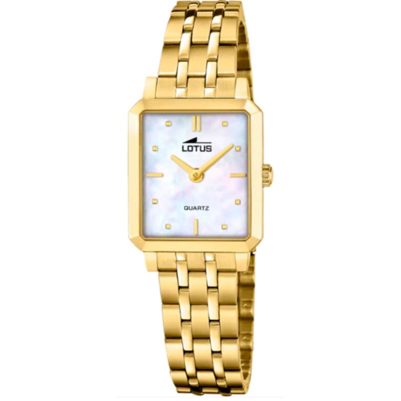 Relógio Feminino Lotus 2GETHER 19009/1 com mostrador de Madrepérola e pulseira de Aço