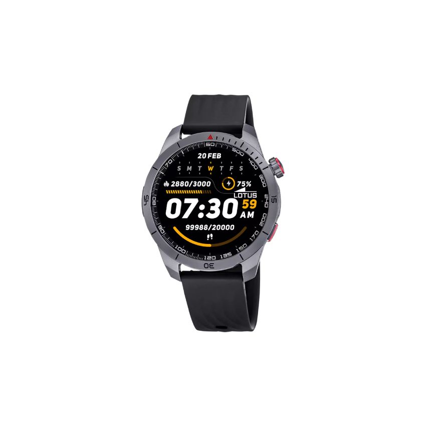 SMARTWATCH LOTUS SMARTIME PASO X COM GPS INTEGRADO 50209/1